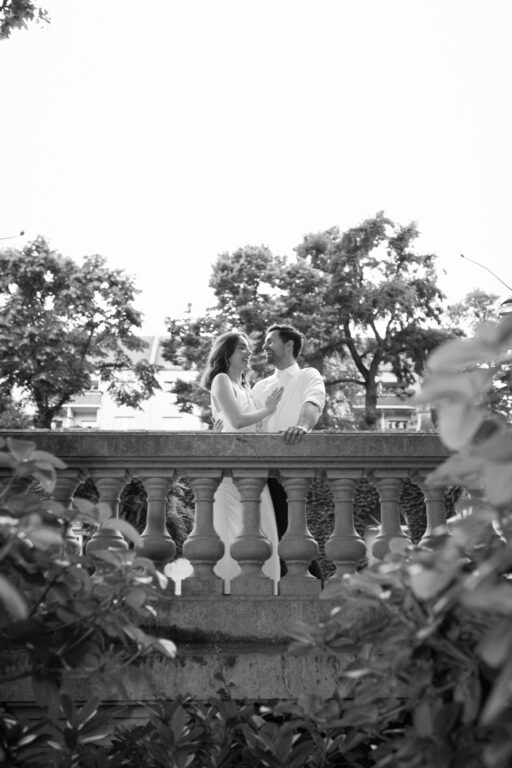 brautpaar balkon berlin